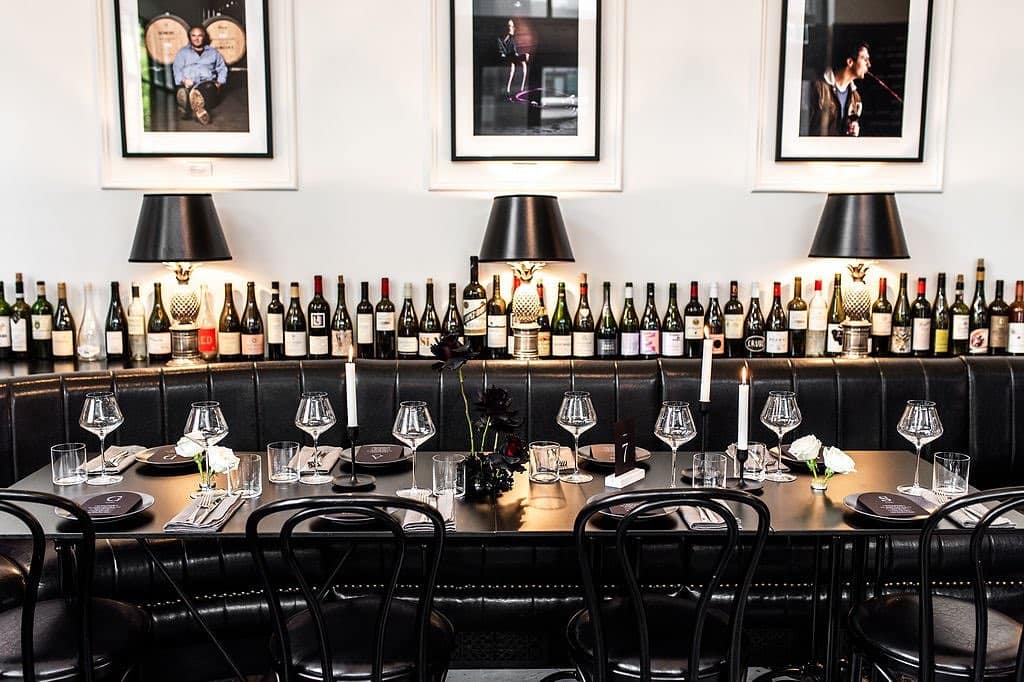The Heritage Wine Bar dining room, Perth